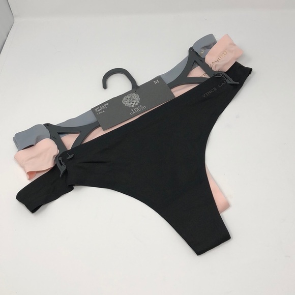 New Authentic Vince Camuto 3 pack no Show thongs - Picture 2 of 6